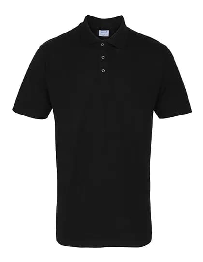 Workwear Stud Polo – Noir