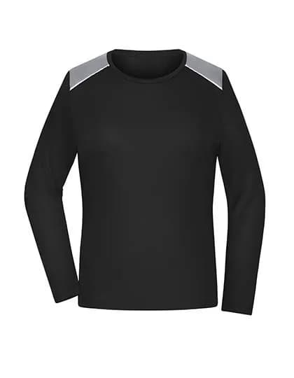 Ladies’ Running Shirt Longsleeve – Noir