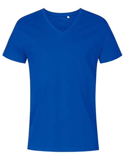Men’s V-Neck T-Shirt – Hellblau