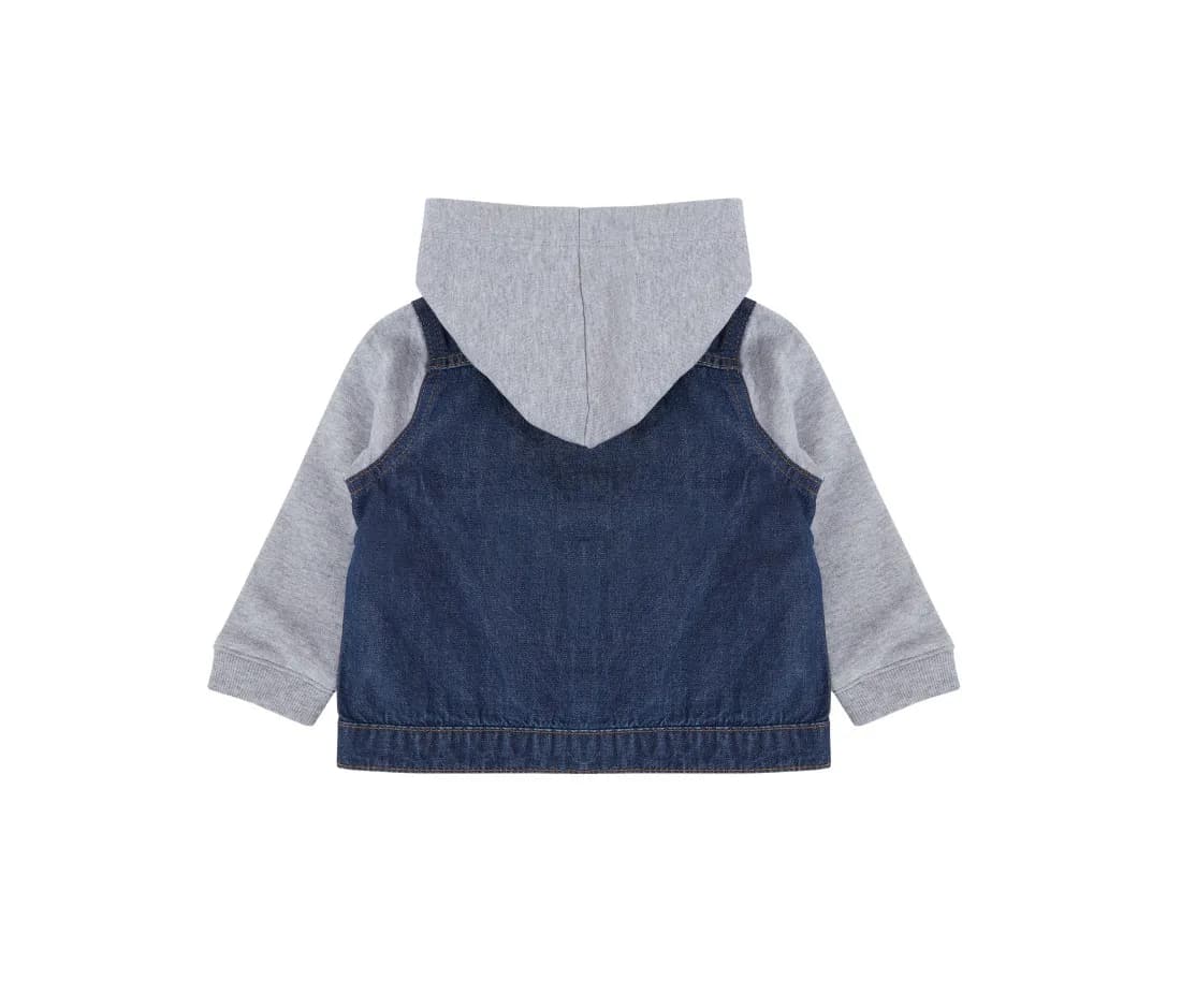 Kinder Jeansjacke mit Kapuze