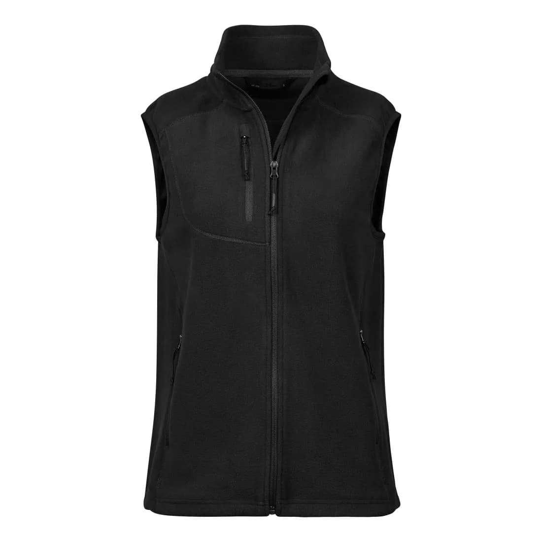 Damen Fleece-Bodywarmer «Trail» – Schwarz