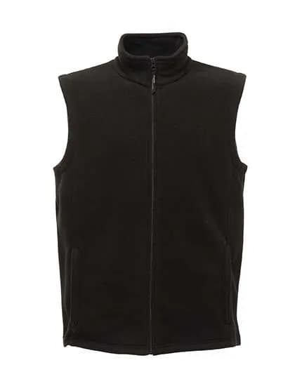 Micro Fleece Bodywarmer – Schwarz