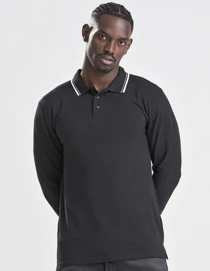 Long Sleeve Tipped 100 Polo