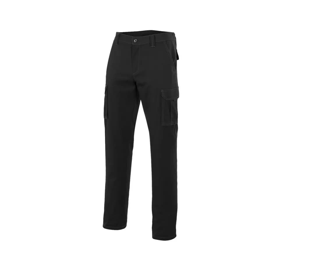 Multi Pocket Arbeitshose Polyester/Baumwolle – Schwarz