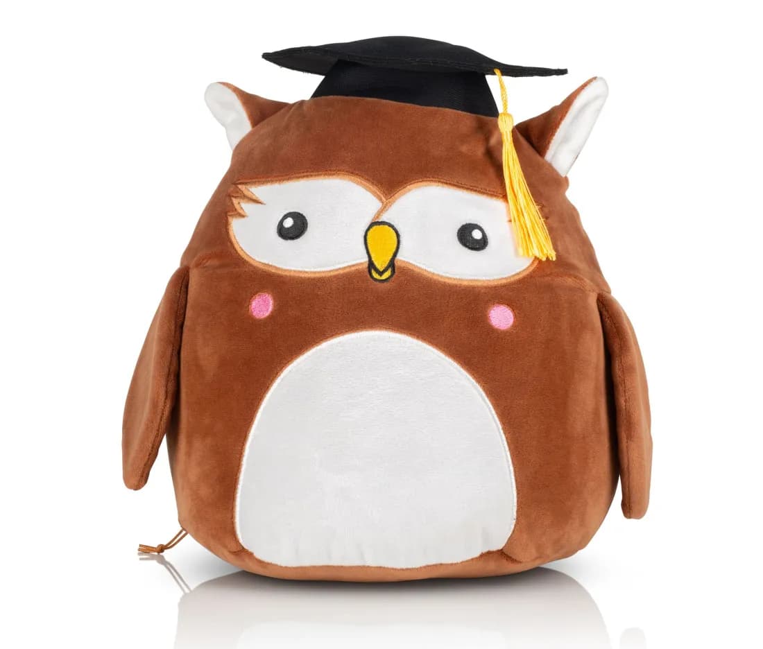 Squidgy Wise Owl – Braun