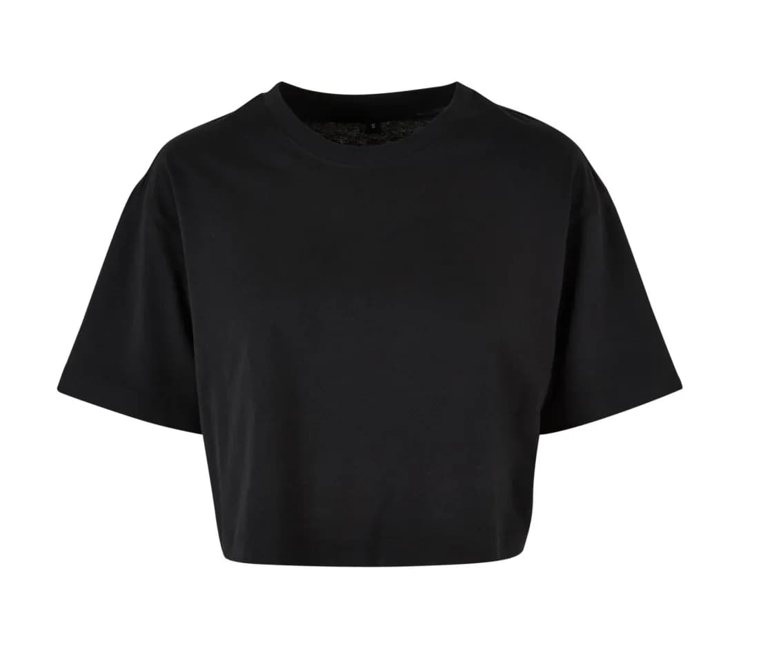 Damen kurzes Oversize-T-Shirt