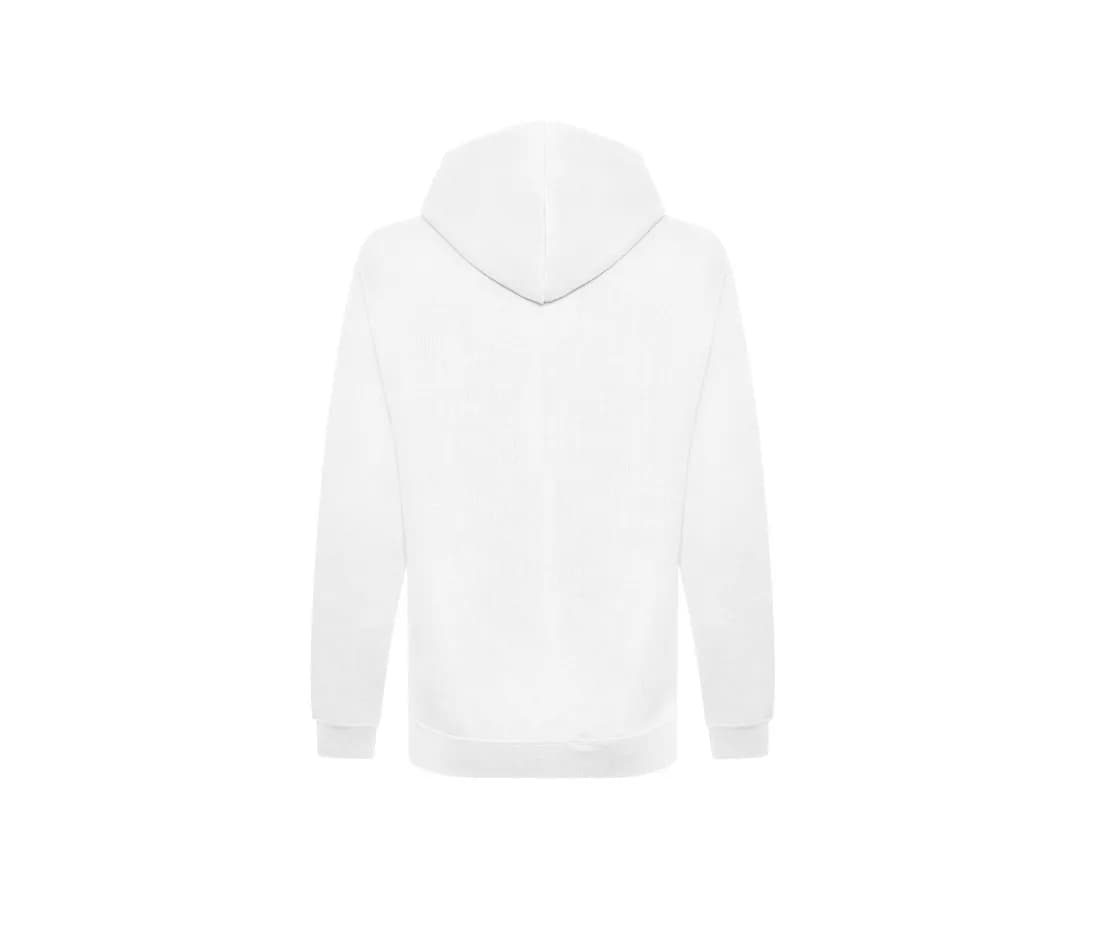 Organic Hoodie – Weiss – Rückansicht