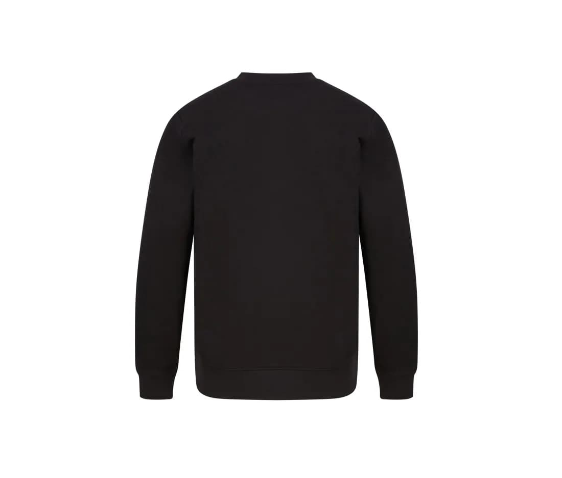 Unisex Sustainable Sweatshirt – Schwarz – Rückansicht