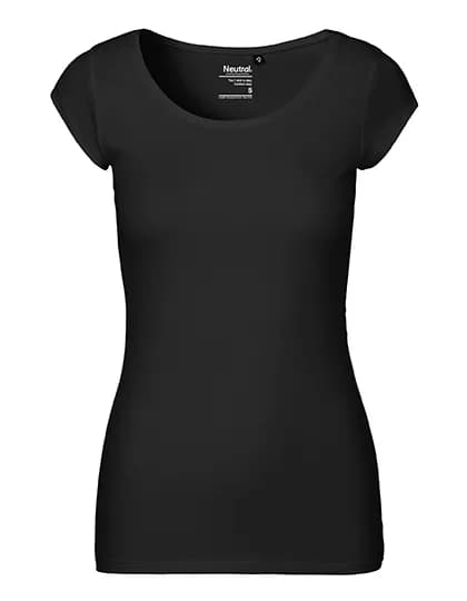 Ladies’ Roundneck T-Shirt – Schwarz