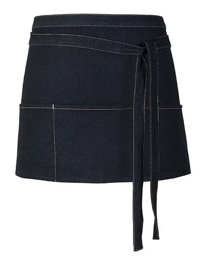 Jeans Cocktail Apron – Schwarz
