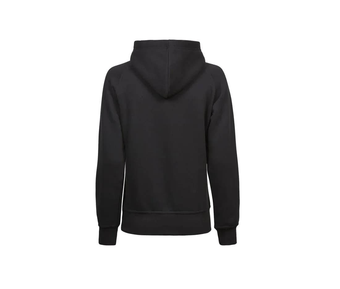 Damen Hoodie – Schwarz – Rückansicht