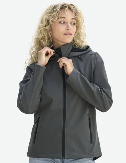 Women’s Race Softshell Hooded Jacket