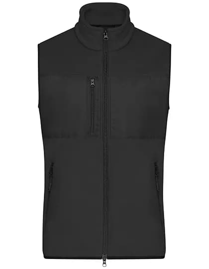 Men’s Fleece Vest – Noir