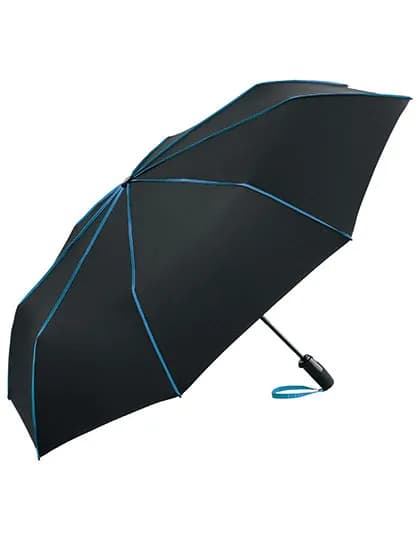AOC-Oversize-Pocket Umbrella FARE®-Seam – Schwarz / Blau (Black / Blue)