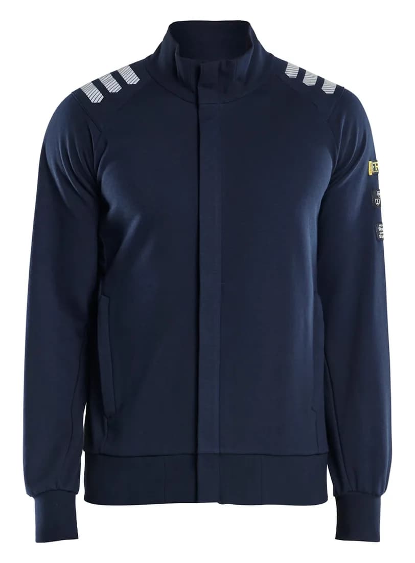 Flammschutz Sweatjacke Inhärent