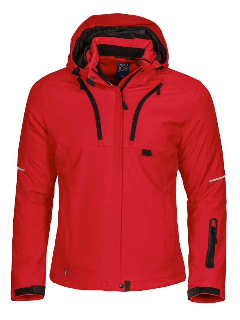 3413 Damen Gefütterte 3-Lagige Softshell Jacke