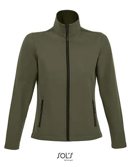 Women’s Softshell Zip Jacket Race – Oliv