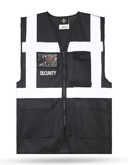 «Security» Mesh Multifunctional Safety Vest «Tampa» – Noir
