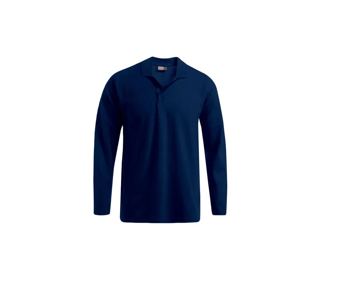 Men’s Long Sleeve Heavy Polo
