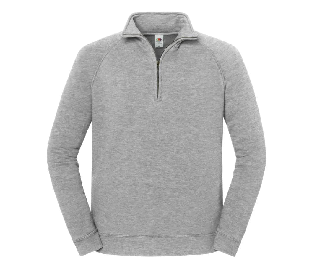 Iconic Premium Zip Neck Sweat