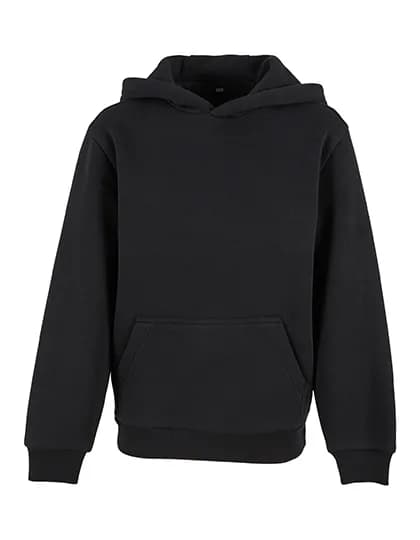 Kids Fluffy Hoody – Schwarz