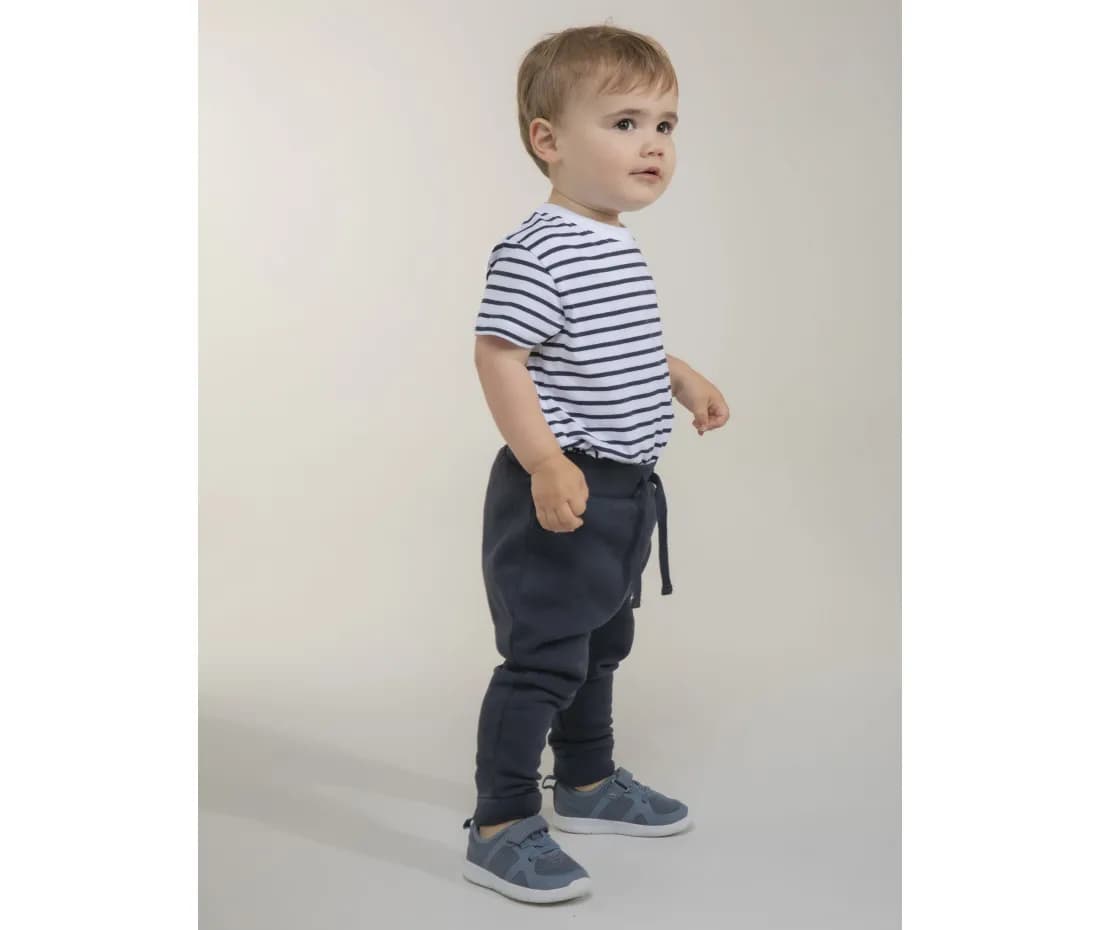 Kids Striped Crew Neck T Shirt