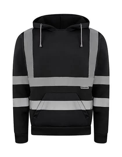 Hi-Vis Workwear Hoody Cork – Noir