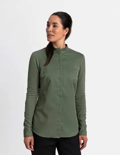 Ladies Care Chef Jacket Arona Longsleeve – Beige