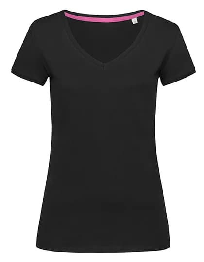 Megan V-Neck Women – Schwarz