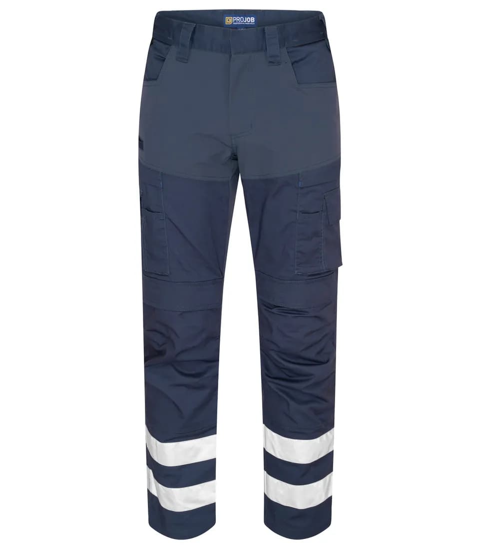 2509 Stretch Arbeitshose mit Reflektoren