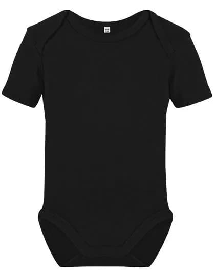 Organic Baby Bodysuit Short Sleeve Rebel 01
