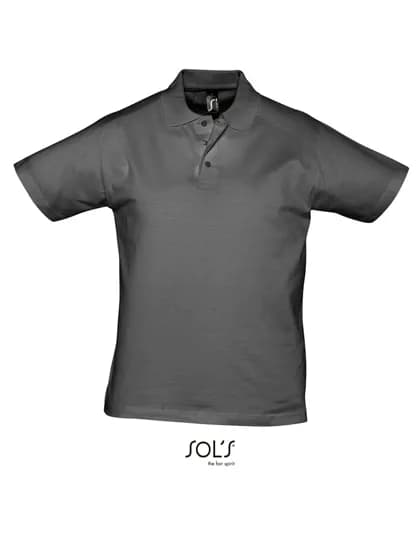 Men’s Jersey Polo Shirt Prescott – Anthrazit