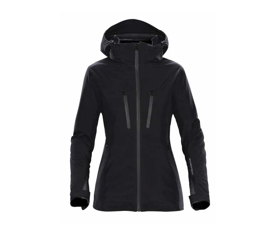 Damen Jacke «Matrix System» – Schwarz / Carbon