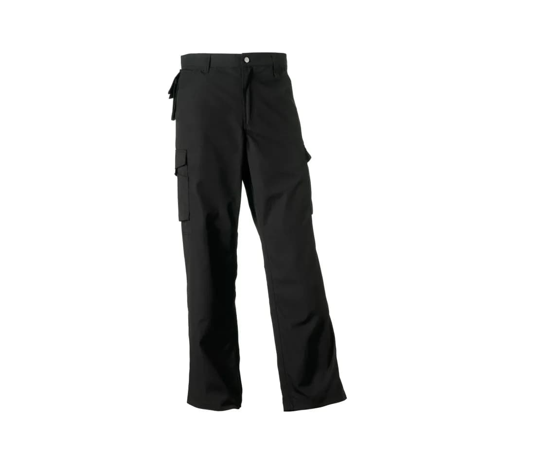 Robuste Arbeitshose für Herren mit Fleckenschutz und Knieschutztaschen