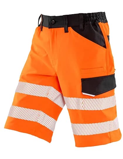 Recycled Dynamic Stretch Safety Shorts – Warnorange