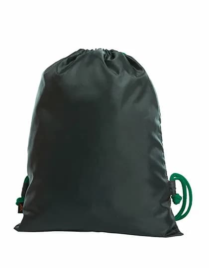 Drawstring Bag Flash – Schwarz / Grün