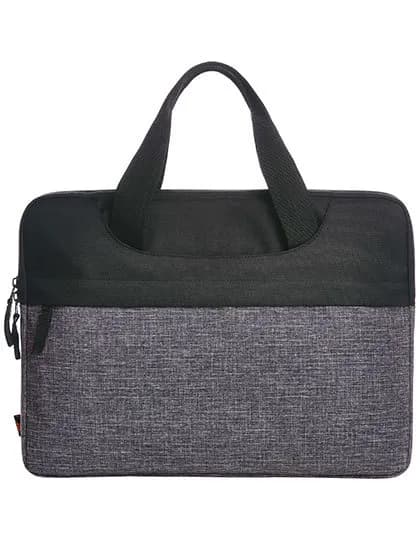 Laptop Bag Elegance – Schwarz / Grau