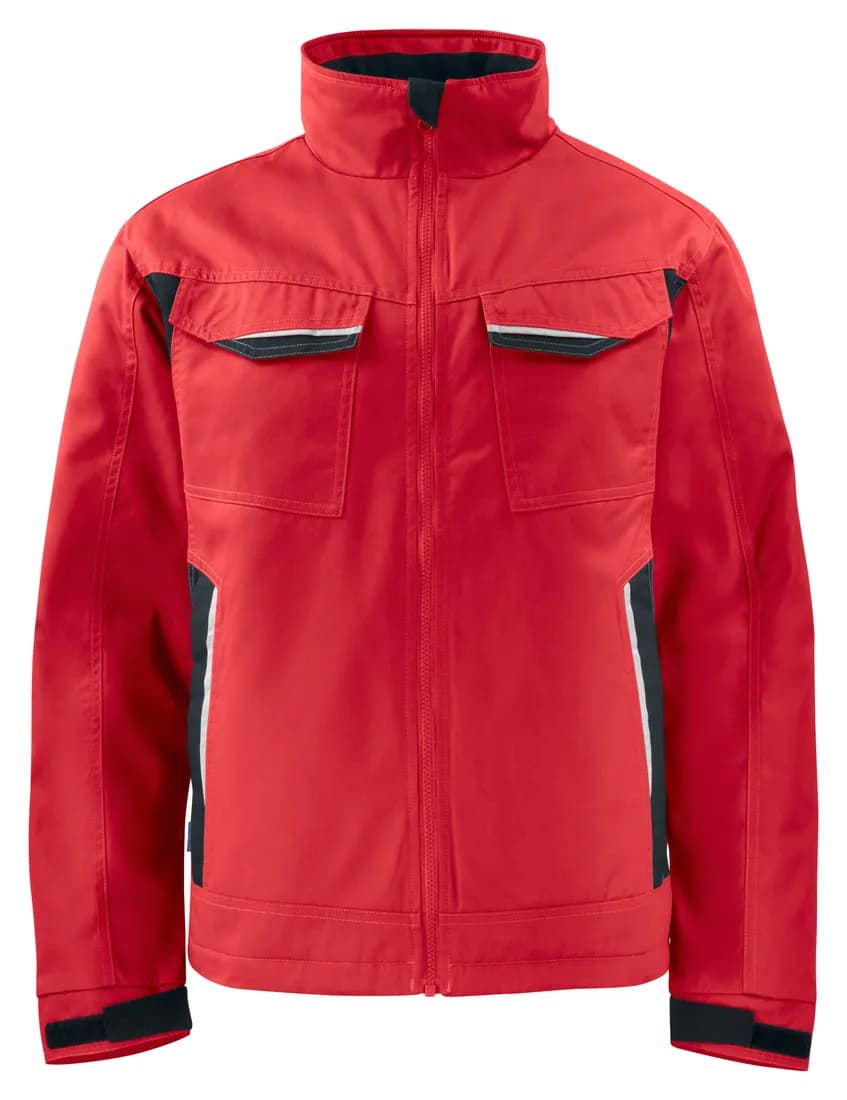 5426 Gefütterte Service Jacke mit Kontrastelementen