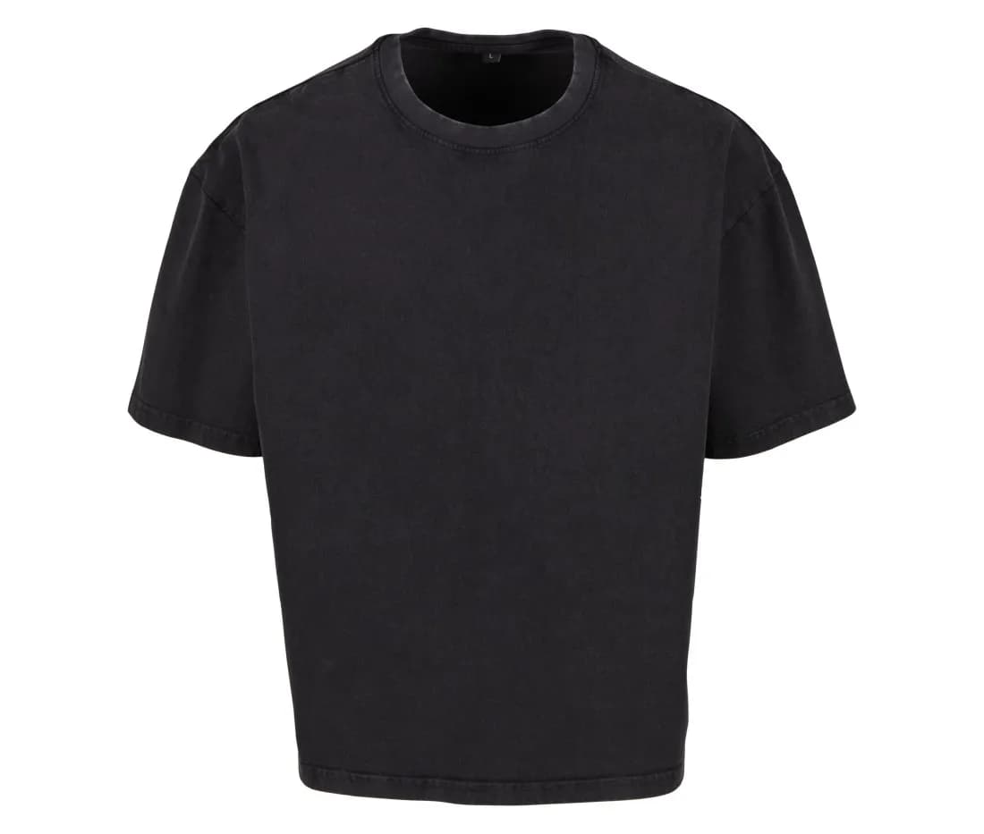 Vintage Cropped Heavy Oversize Tee