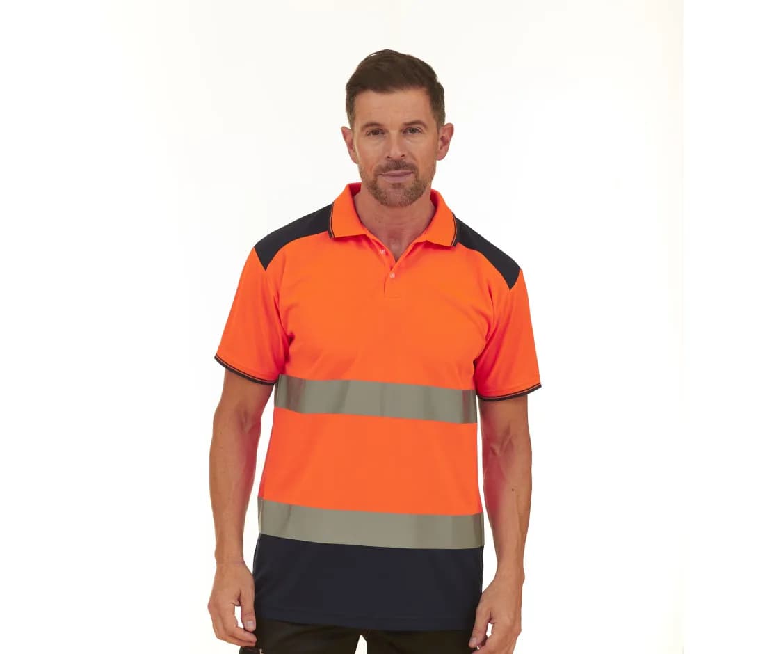 Hi-Vis 2-Tone Polo Shirt