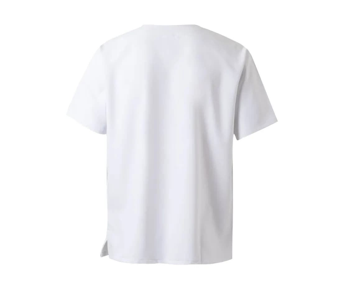 Microfiber Scrub Top 535207 – Weiss – Rückansicht