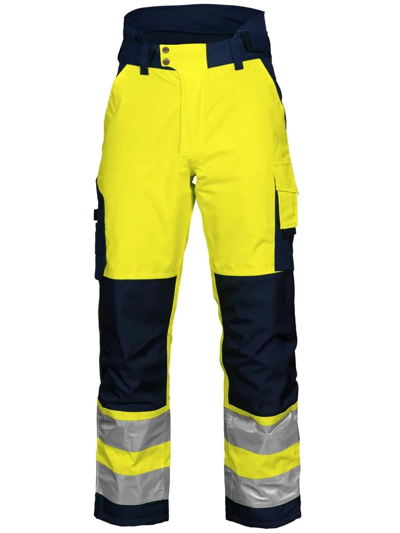 6514 Gefütterte Hose mit Knieverstärkung EN ISO 20471 Klasse 2