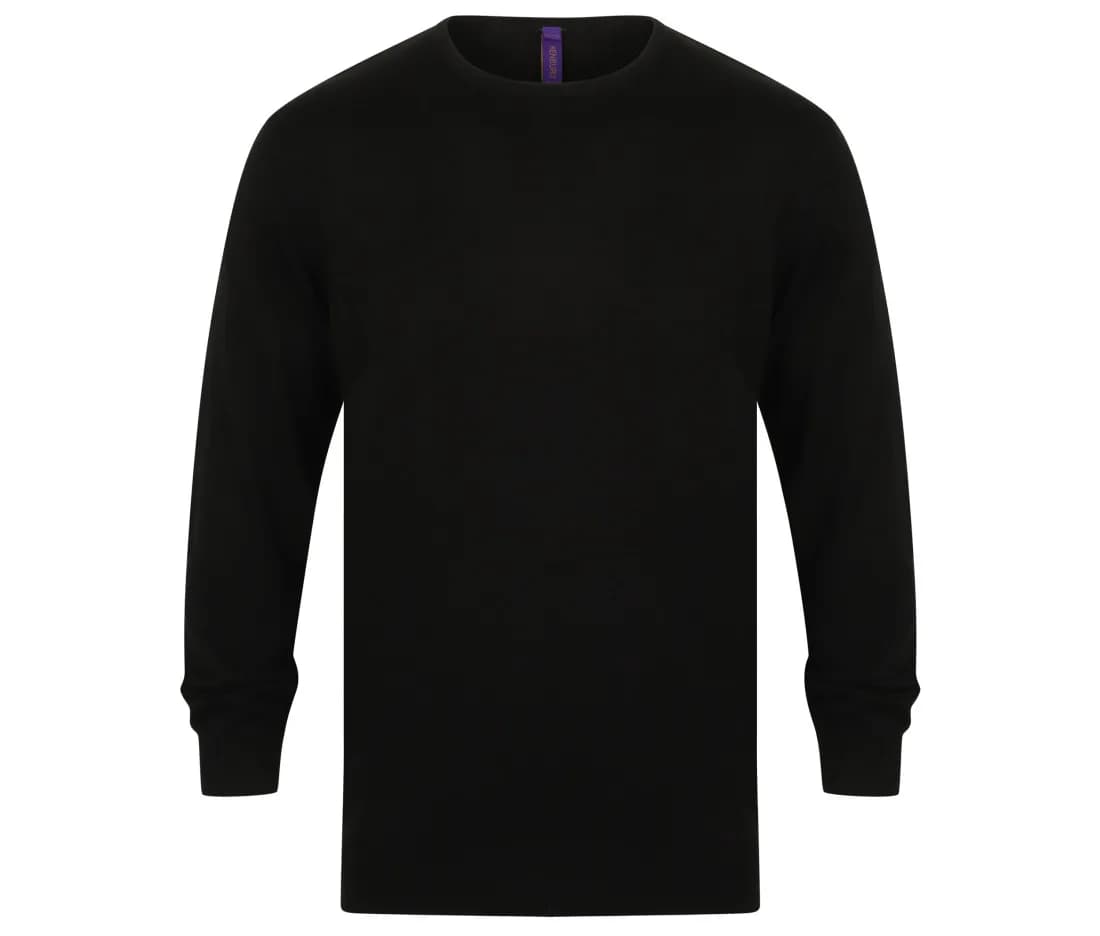 Pull col rond homme – Noir