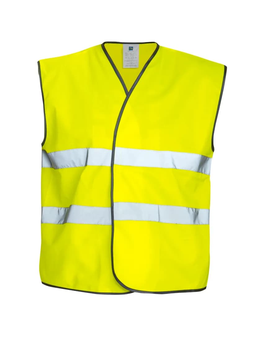 6703 Warnschutz Weste EN ISO 20471 Klasse 2