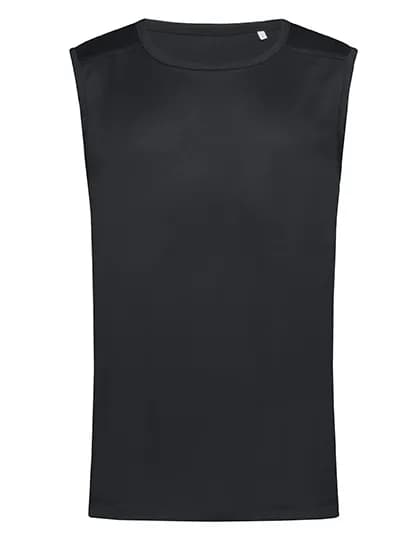 Mesh Sleeveless – Schwarz