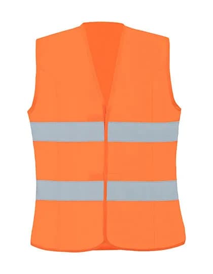 Ladies Fit Hi-Vis Safety Vest Frankfurt – Orange