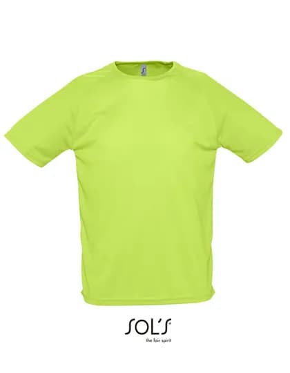 Men’s Raglan Sleeves T Sporty – Grün (Apple Green)