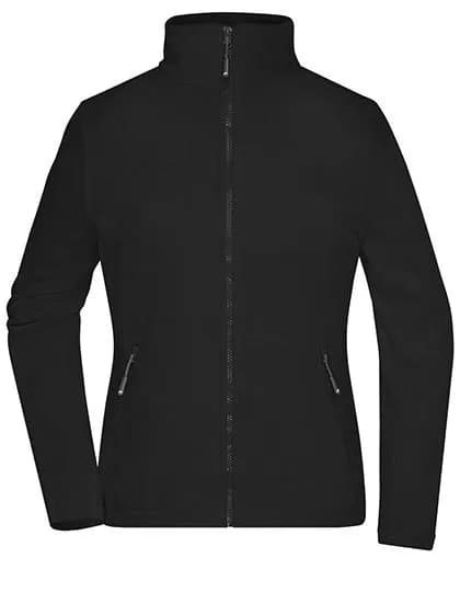 Ladies’ Fleece Jacket – Schwarz