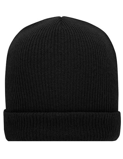 Soft Knitted Winter Beanie – Noir