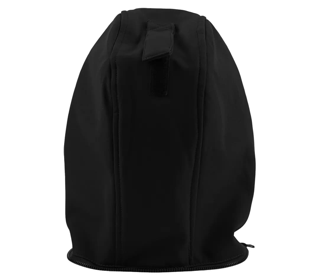 Capuche softshell universelle avec passepoil contrasté